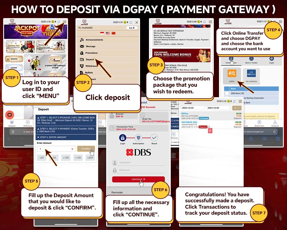 DGPAY 存款指南